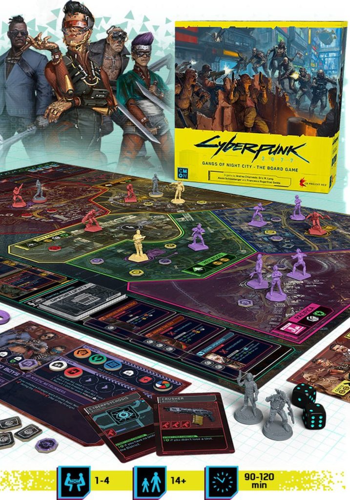 Cyberpunk Gangs of Night City - Table Presence